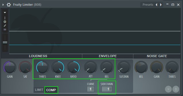 sidechain in fl studio 20